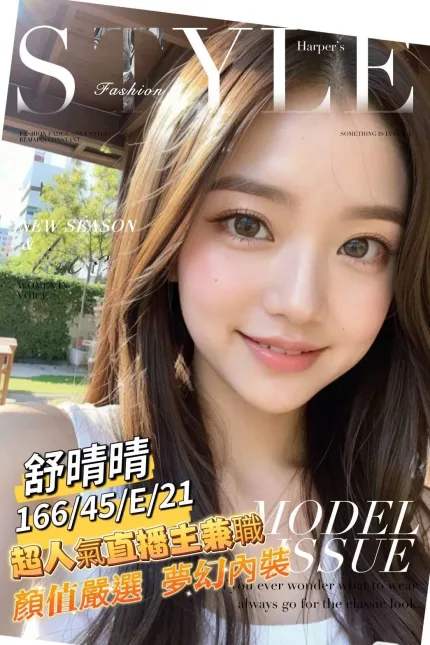 舒晴晴合法形象展示照片